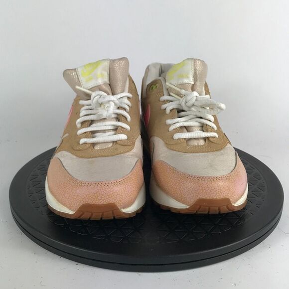 Nike Air Max 1 PRM Dusted Clay/Pink Running Shoes 454746-201 Women’s Size 9 - Picture 2 of 13